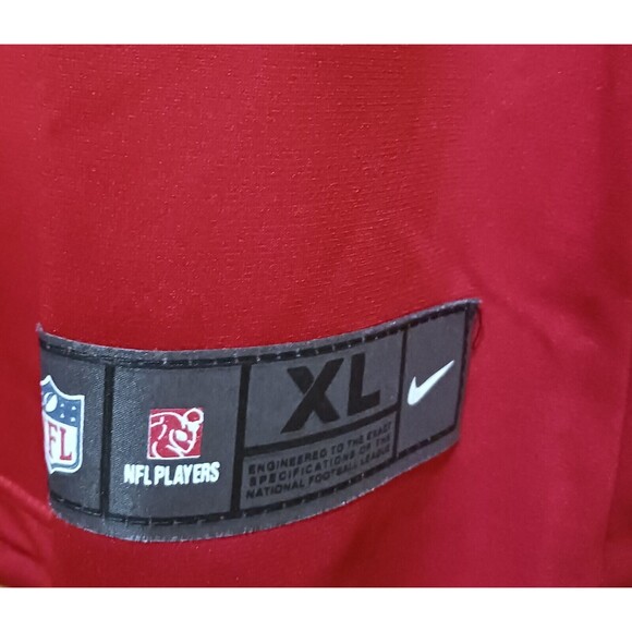 Deion Sanders (Nike)-(49ers)-(Jersey)-(Red)-(New Condition)-(Size XL)-$100.00 - Picture 5 of 5